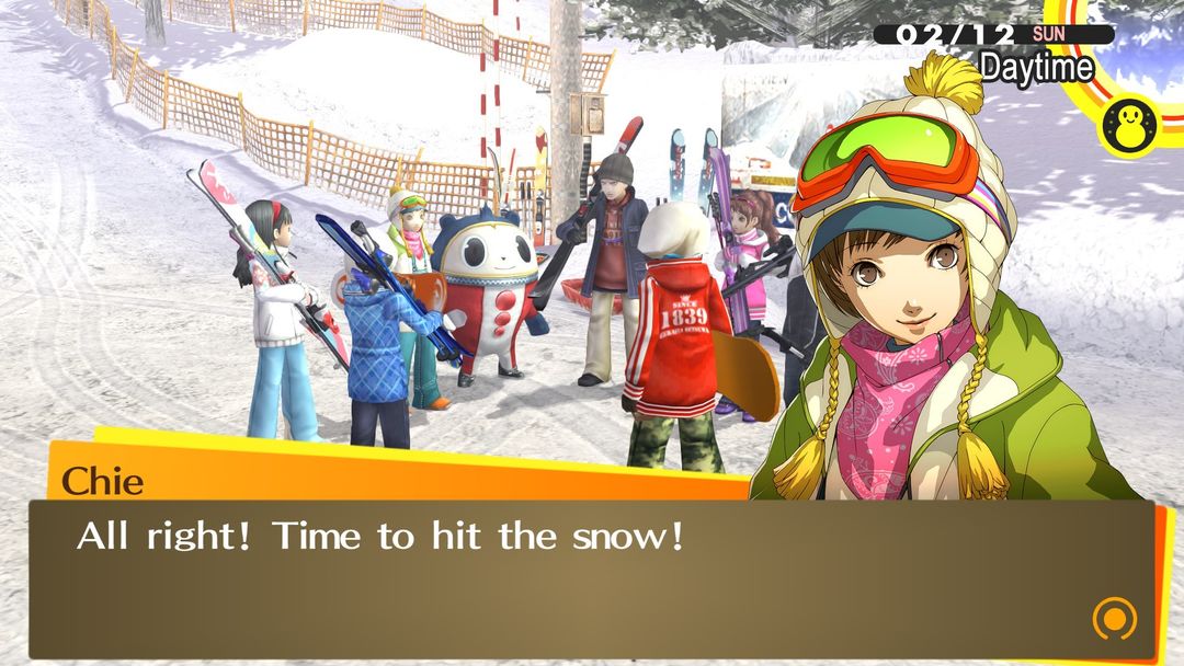 Persona 4 Golden screenshot game