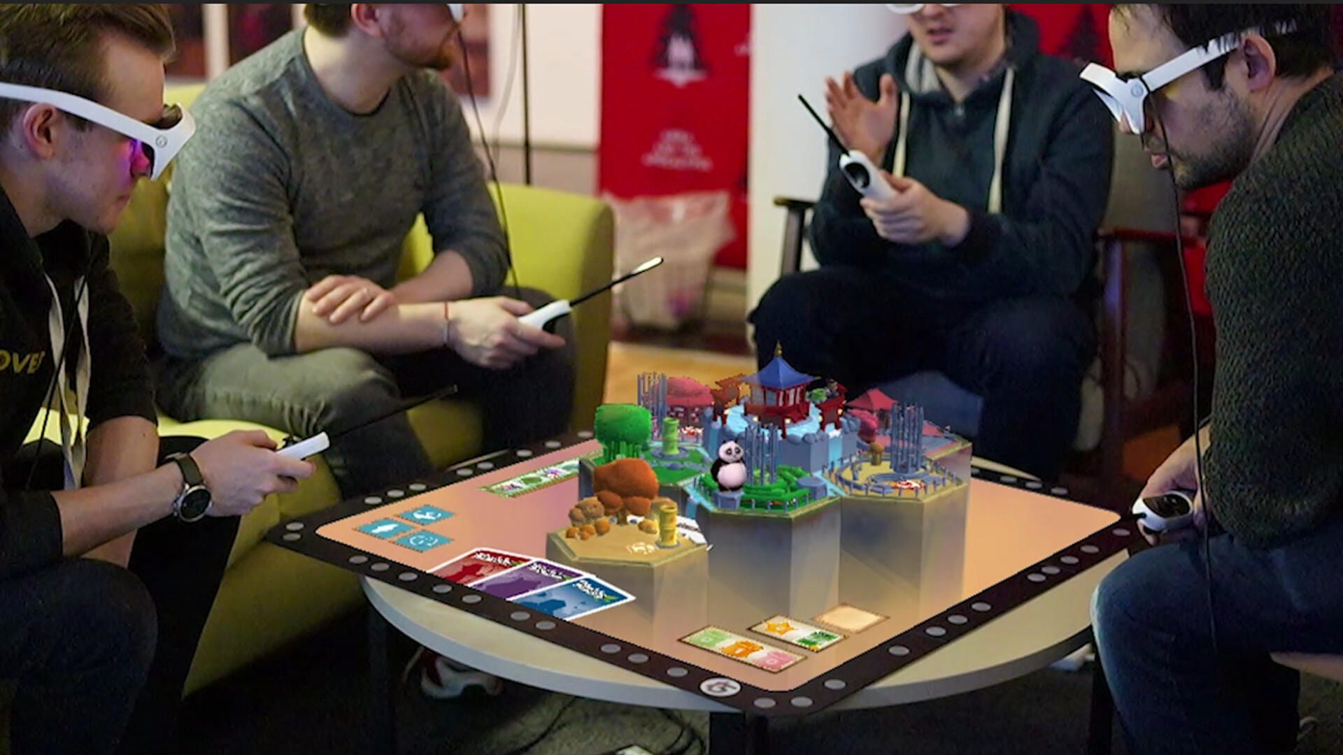 Takenoko - Tilt Five AR Game Screenshot