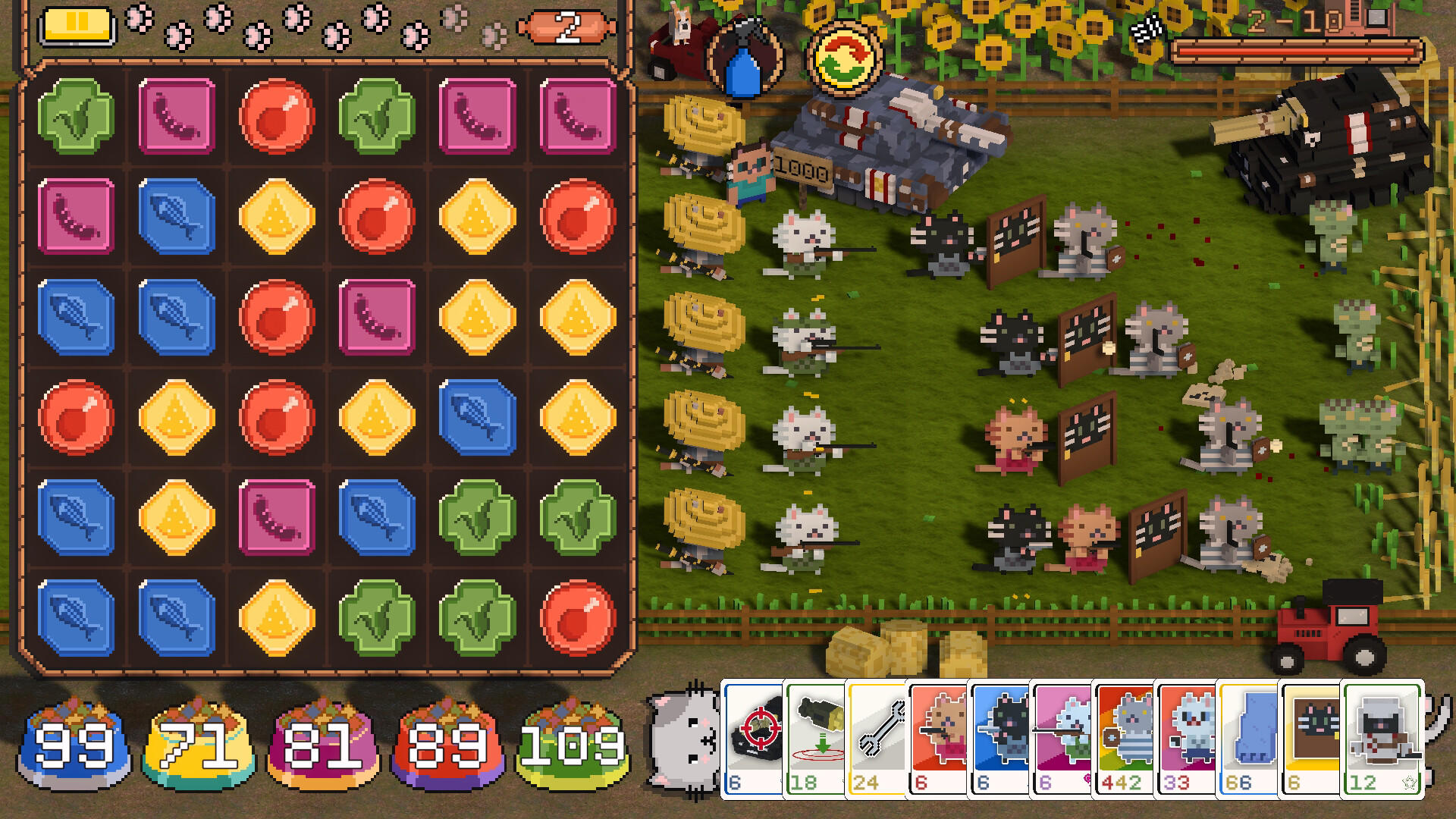 Cats on Duty Game Screenshot