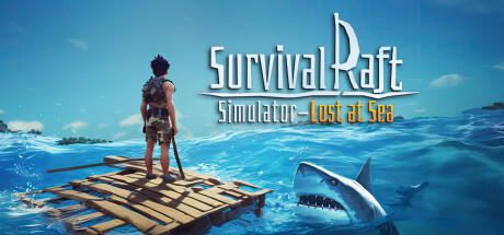 Banner of Survival Raft Simulator - Hilang di Laut 