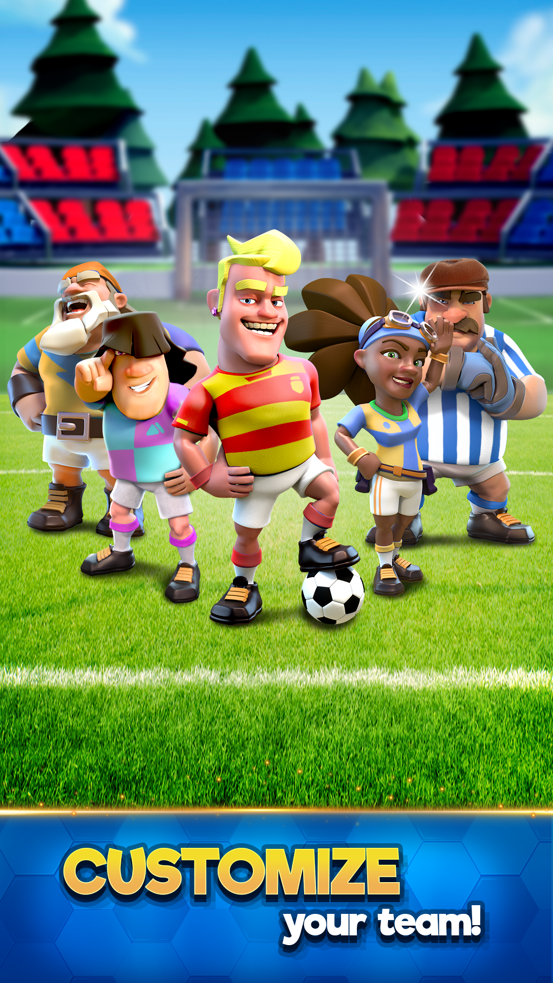 Soccer Royale: Pool Football 遊戲截圖