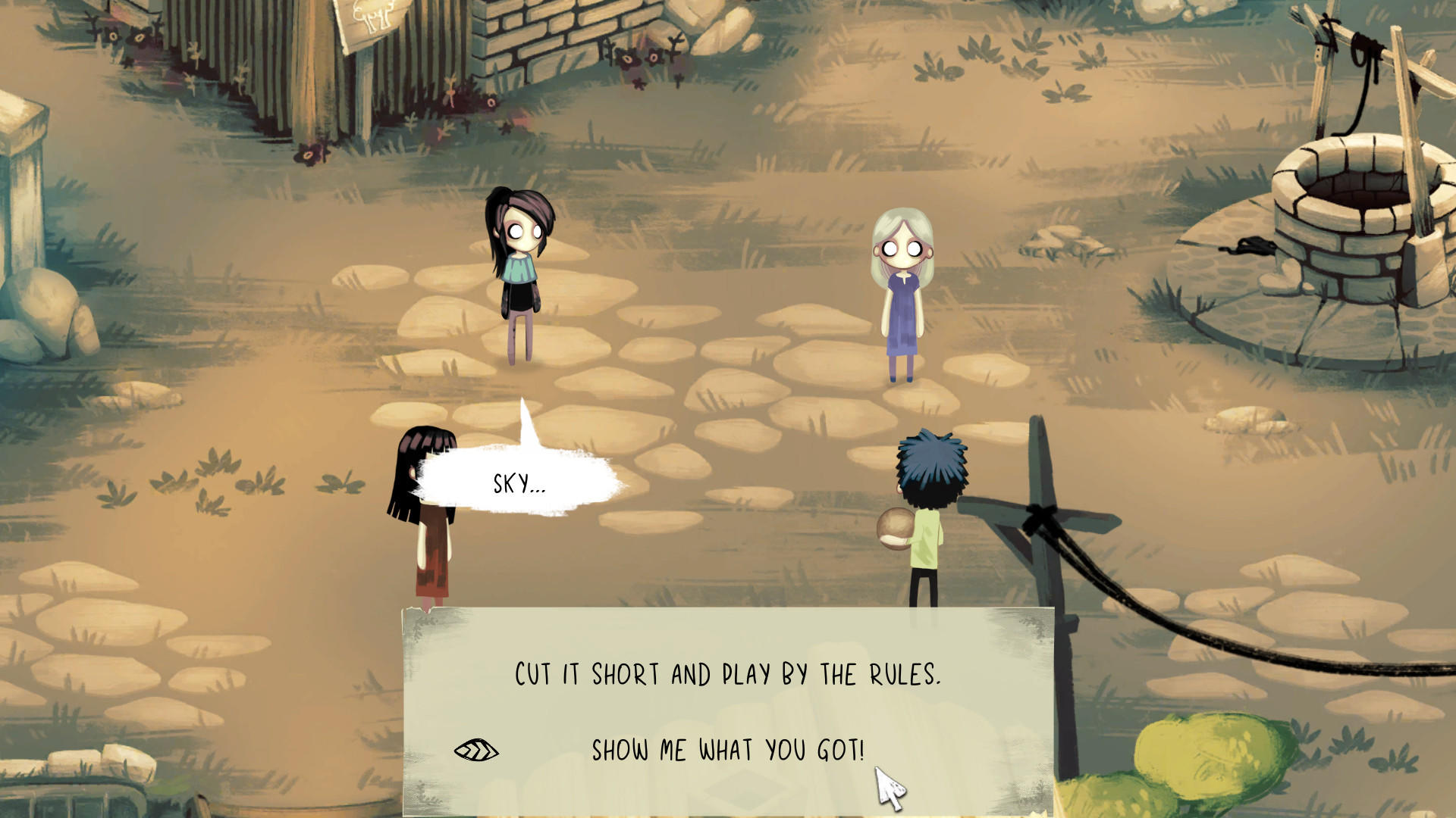 Screenshot of Children of Silentown (PC)