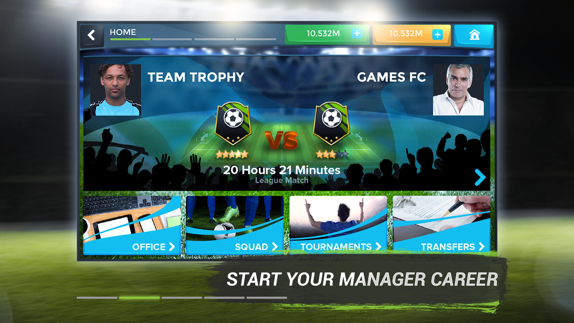 Скриншот игры FMU - Football Manager Game