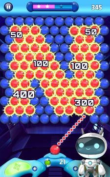 Nano Bubble Shooter ภาพหน้าจอเกม