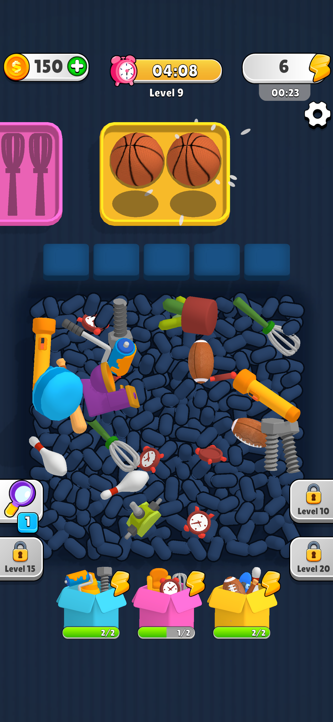 Pack Match Game Screenshot