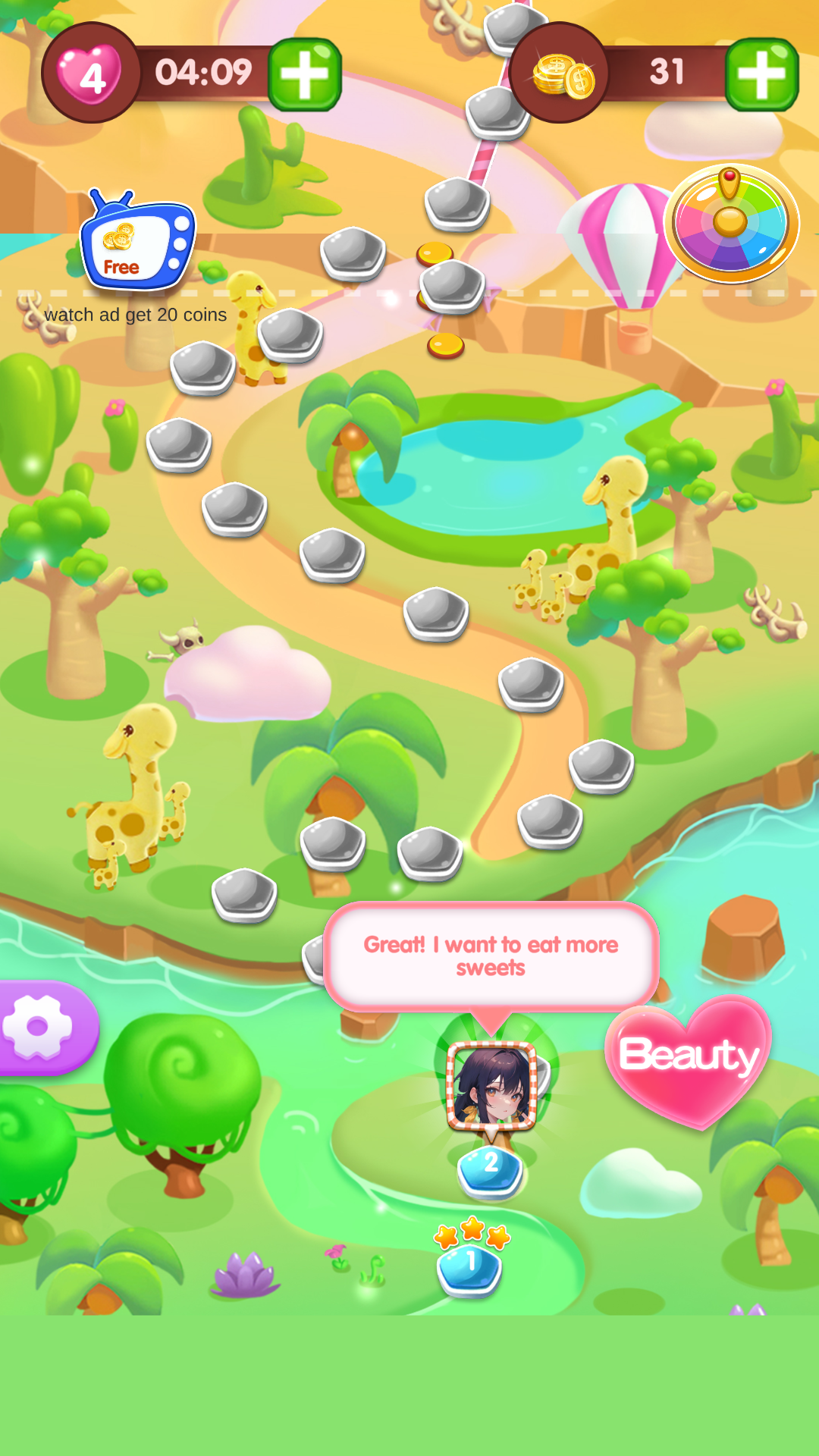 ElegantGoddess Game Screenshot