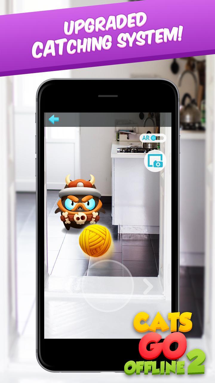 Cats GO without GPS Game Screenshot