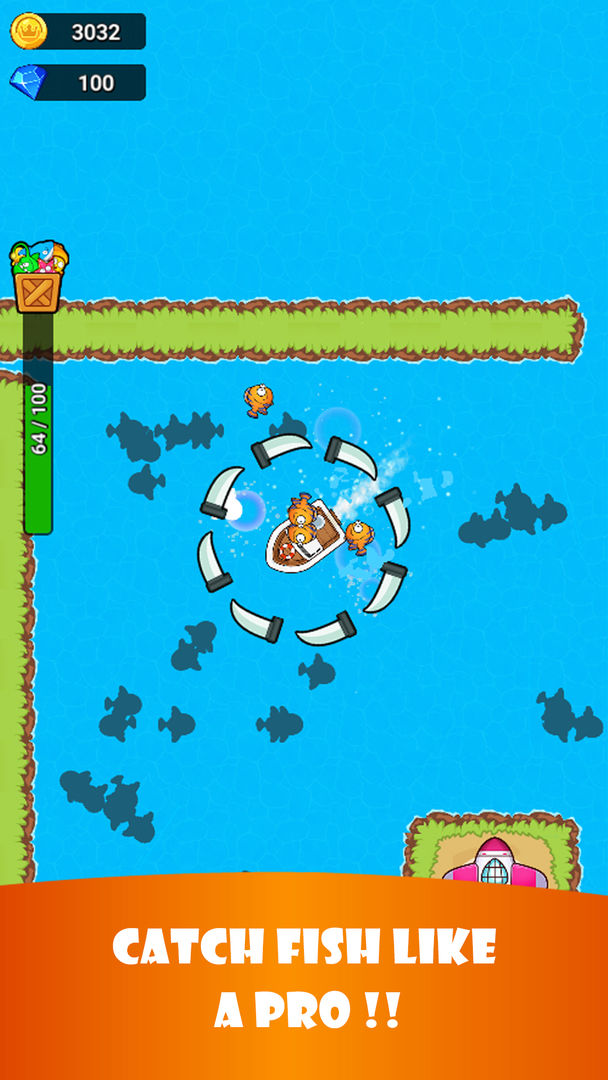 Sea Blade: Idle Fishing screenshot game