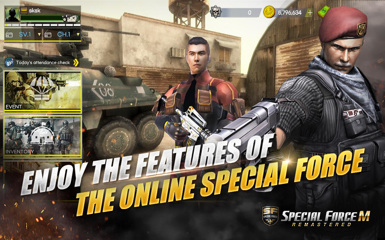 SFM (Special Force M Remastere Game Screenshot
