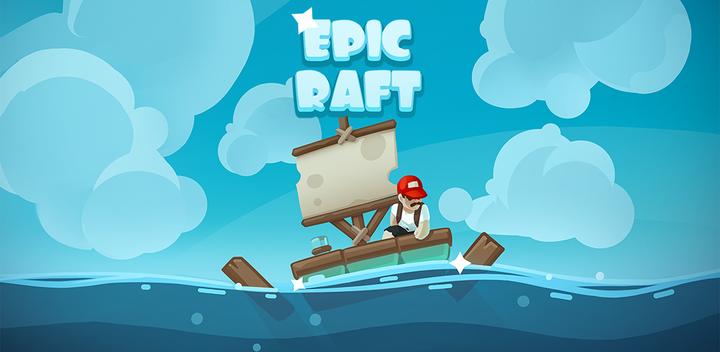 Banner of Epic Raft: Memerangi Game Bertahan Hiu Zombie 1.0.16