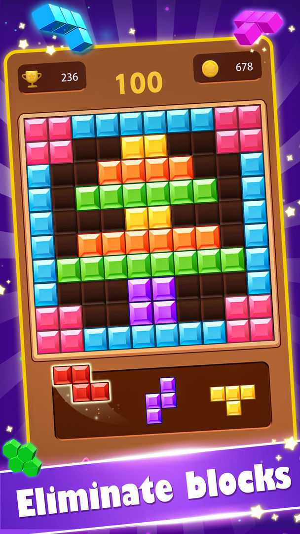 Block Gems: Block Puzzle Games ภาพหน้าจอเกม
