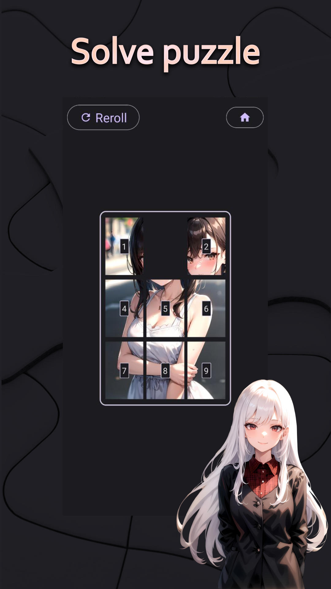 Puzzle Chan Game Screenshot