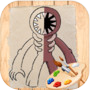 Doors 2 Coloring Book Game