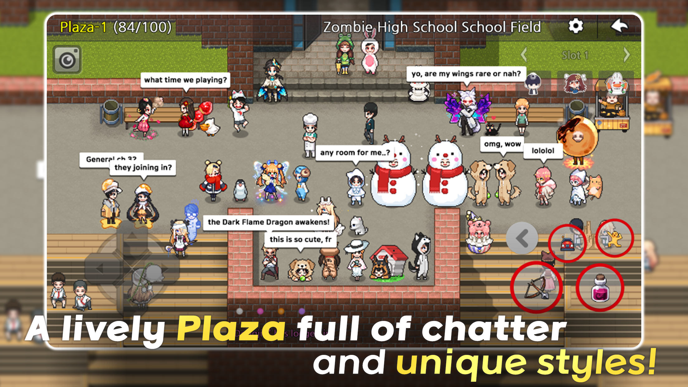 Zombie High School Game Screenshot