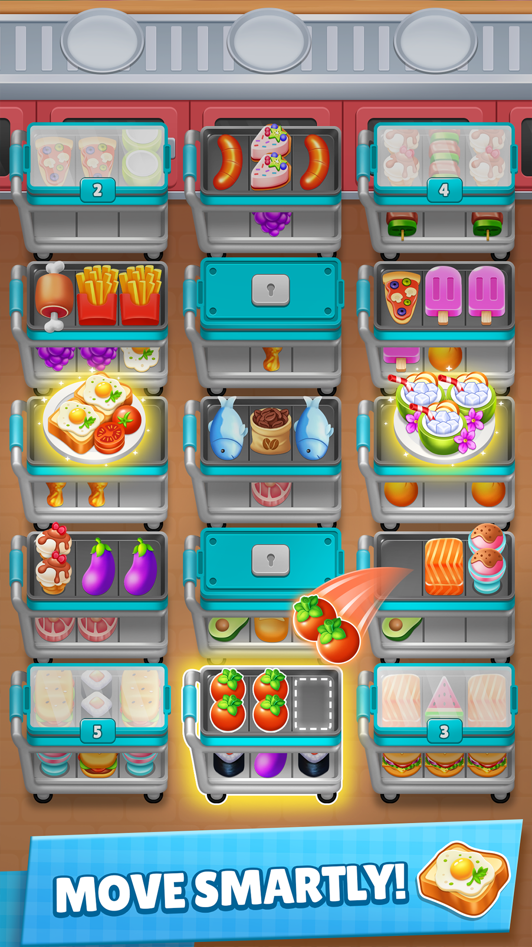 Grill Sort – BBQ Skewer Match Game Screenshot