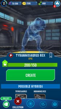 Jurassic World Alive ภาพหน้าจอเกม