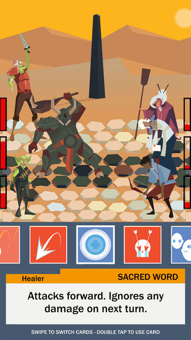 Five Card Quest - Tactical RPG Battles Game Screenshot