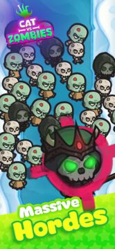Captura de Tela do Jogo Cat vs Zombies: Survivor