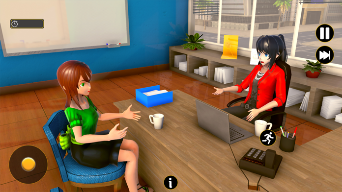 Anime High School Luxury Girl Game Screenshot