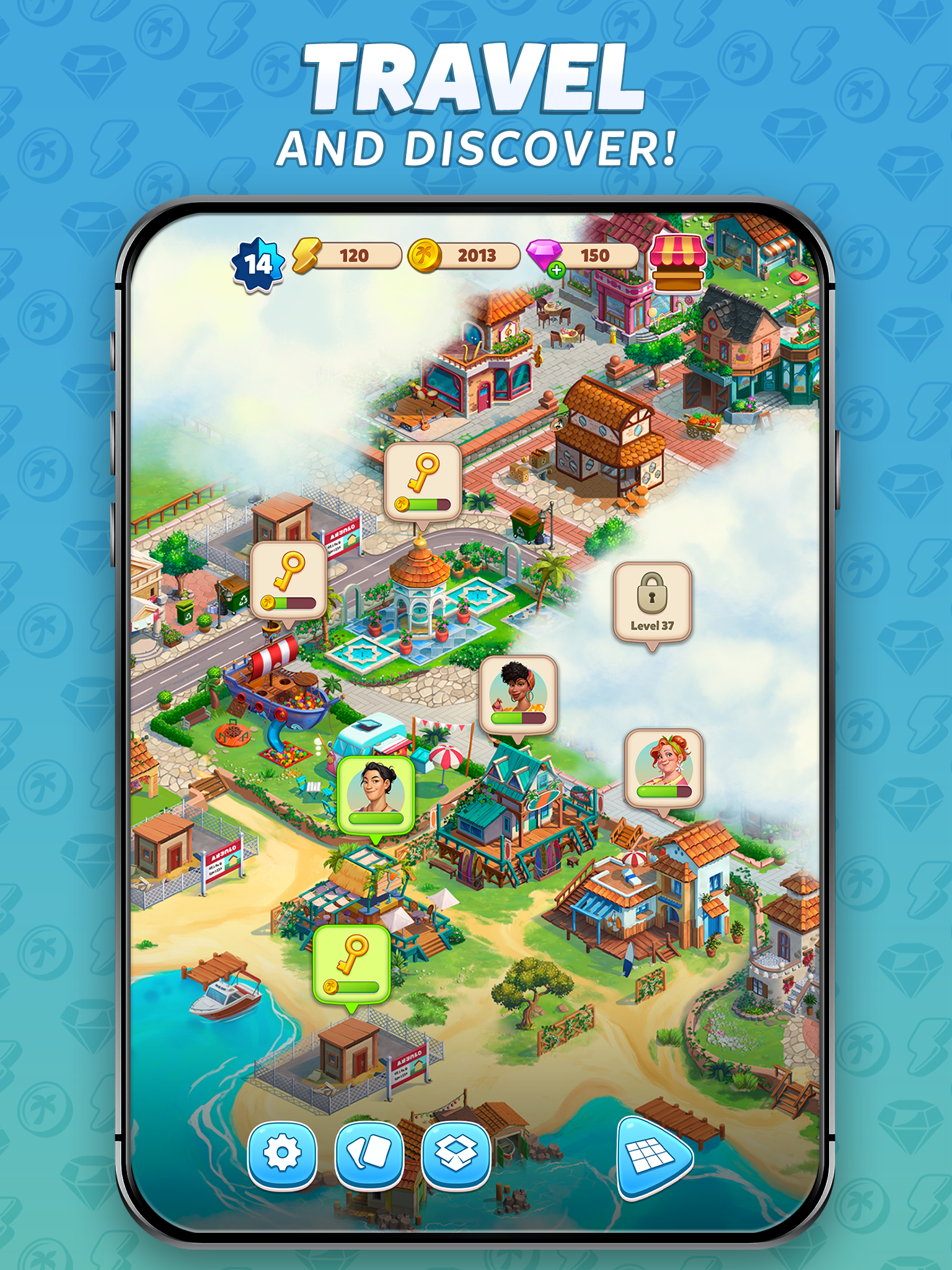 Travel Town - Merge Adventure android iOS apk download for free-TapTap