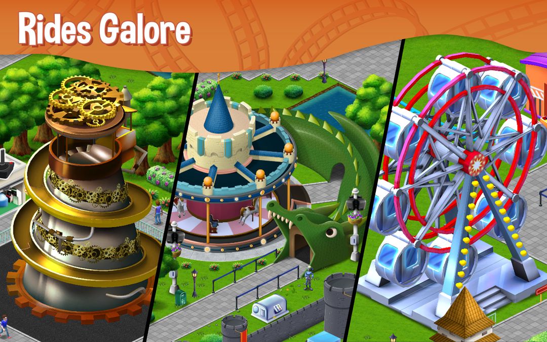 Screenshot of RollerCoaster Tycoon® Story
