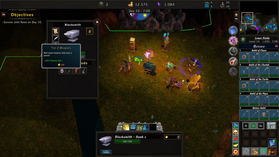 Screenshot of Heroes of Orn: Darkness