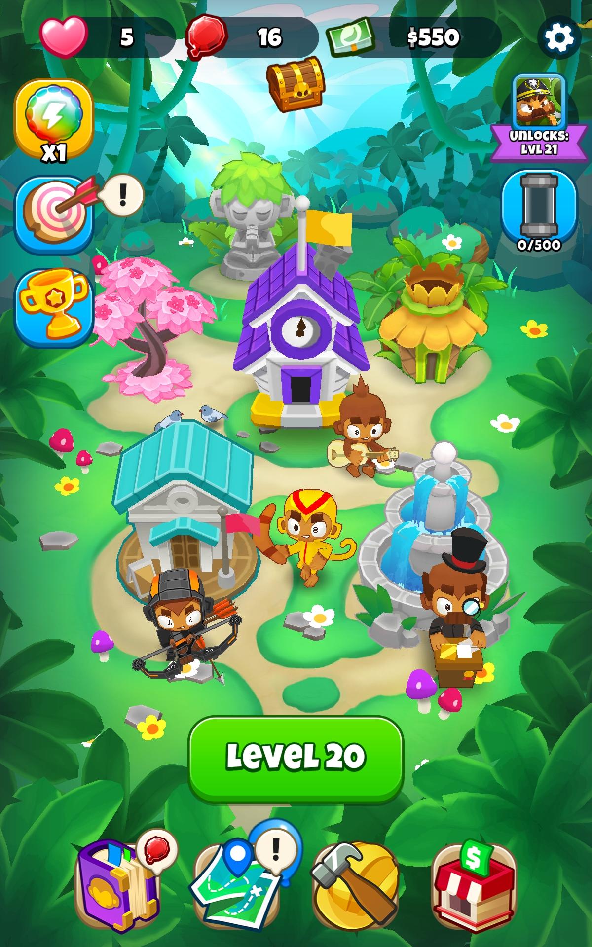 Bloons Pop! Game Screenshot