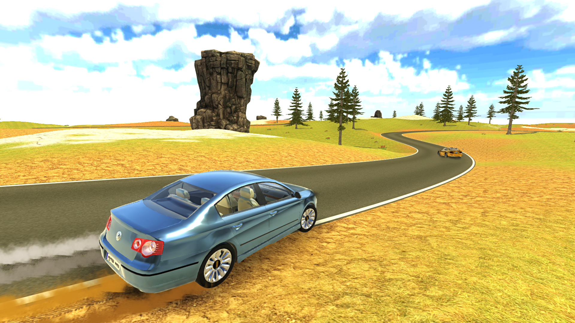 Passat B6 Drift Simulator Game Screenshot