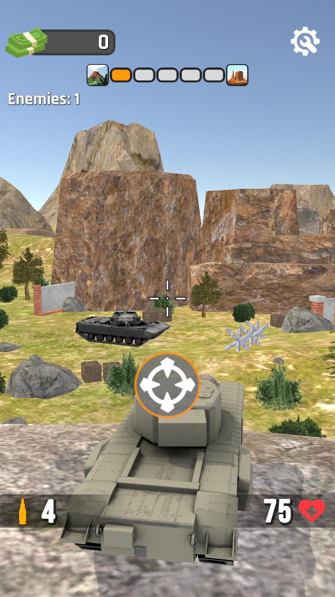 Tank Assault: Sniper Simulator Game Screenshot