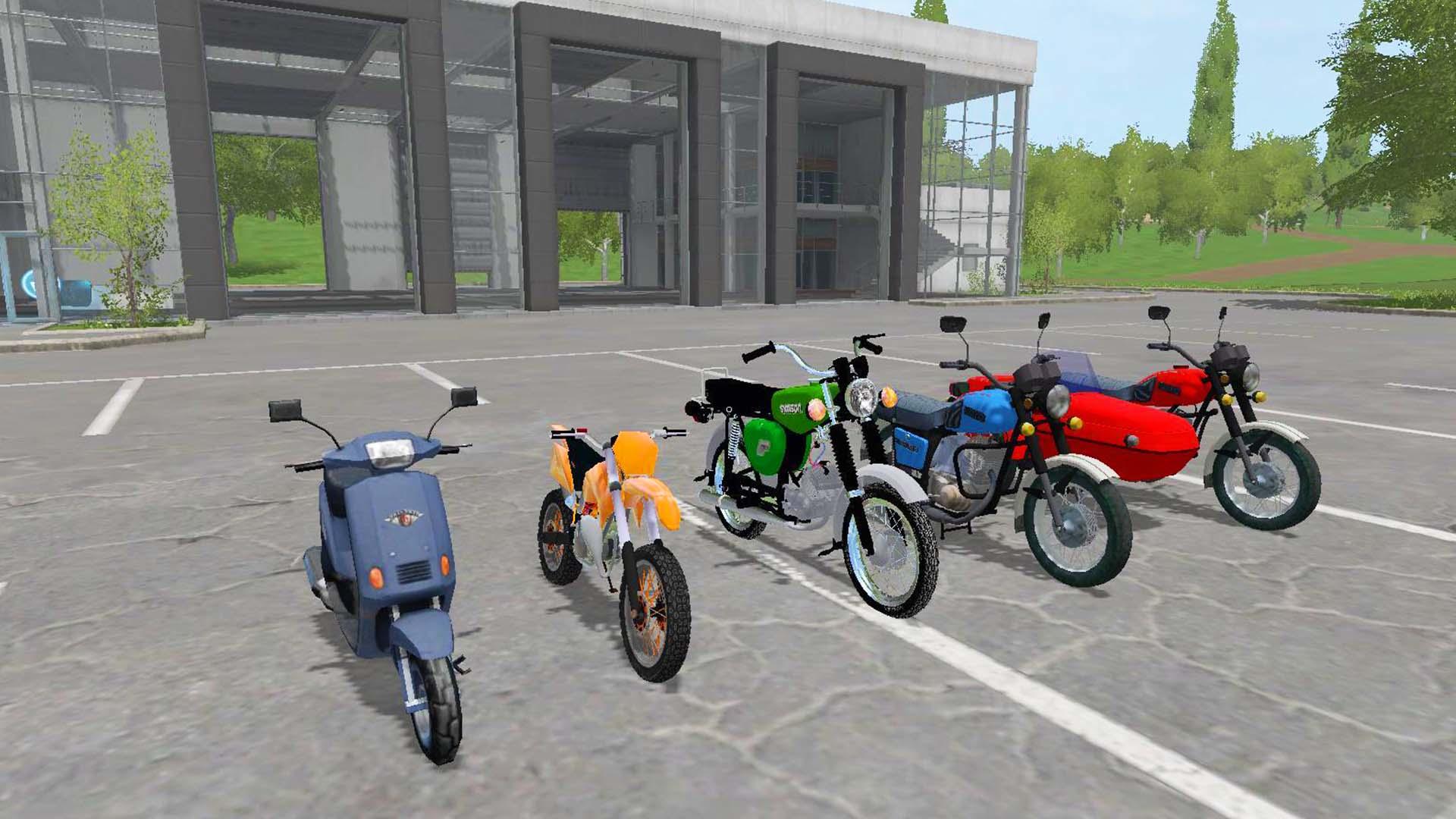 Скриншот игры US Offroad Motorbike Simulator