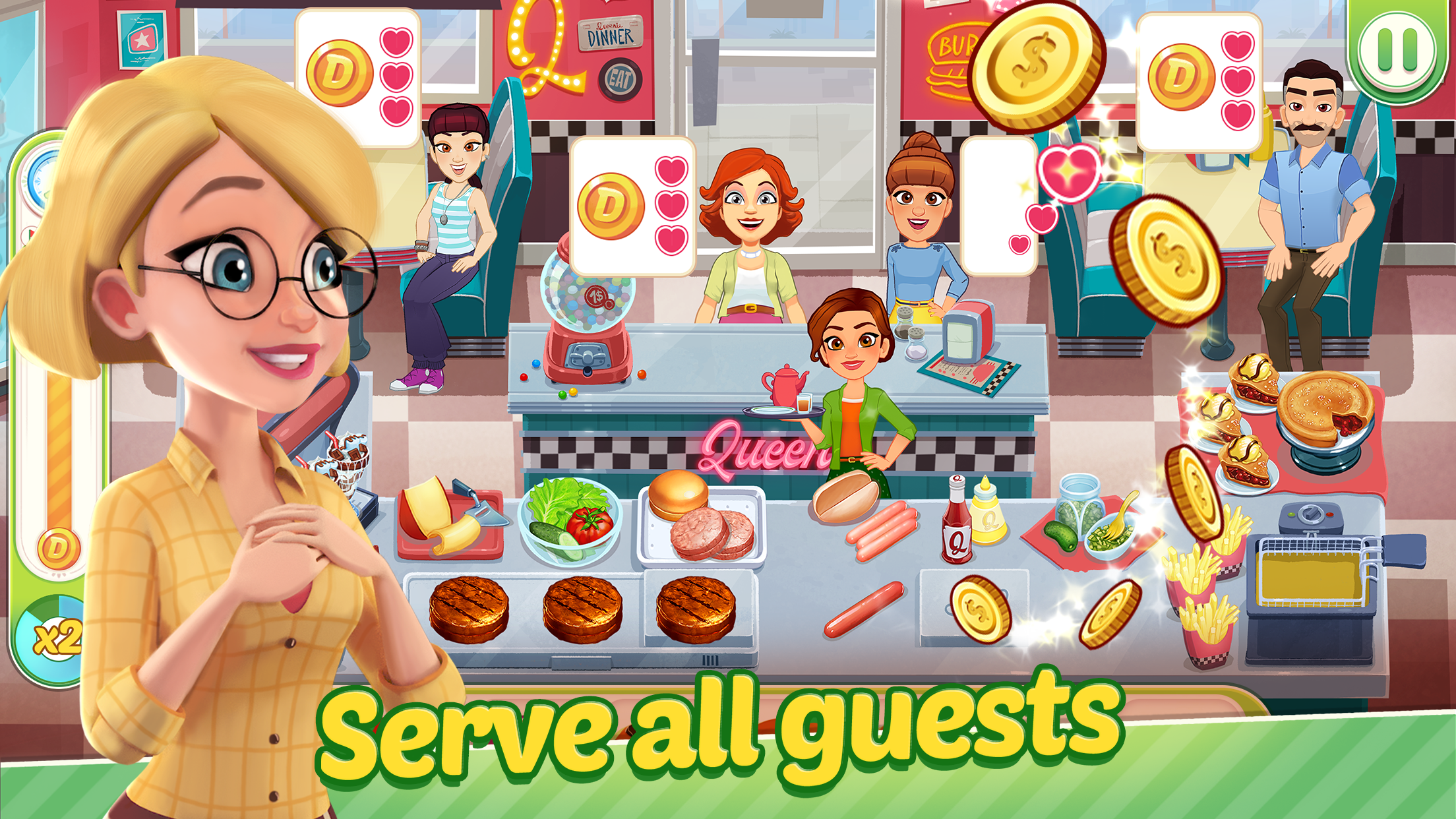Delicious World - Cooking Game Game Screenshot