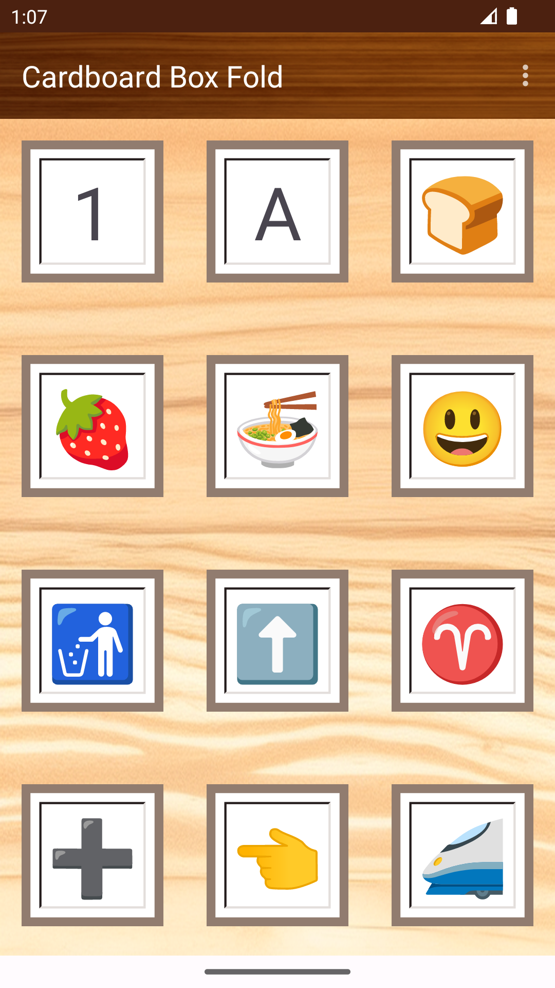 Logic Game: Cardboard Box Fold Game Screenshot