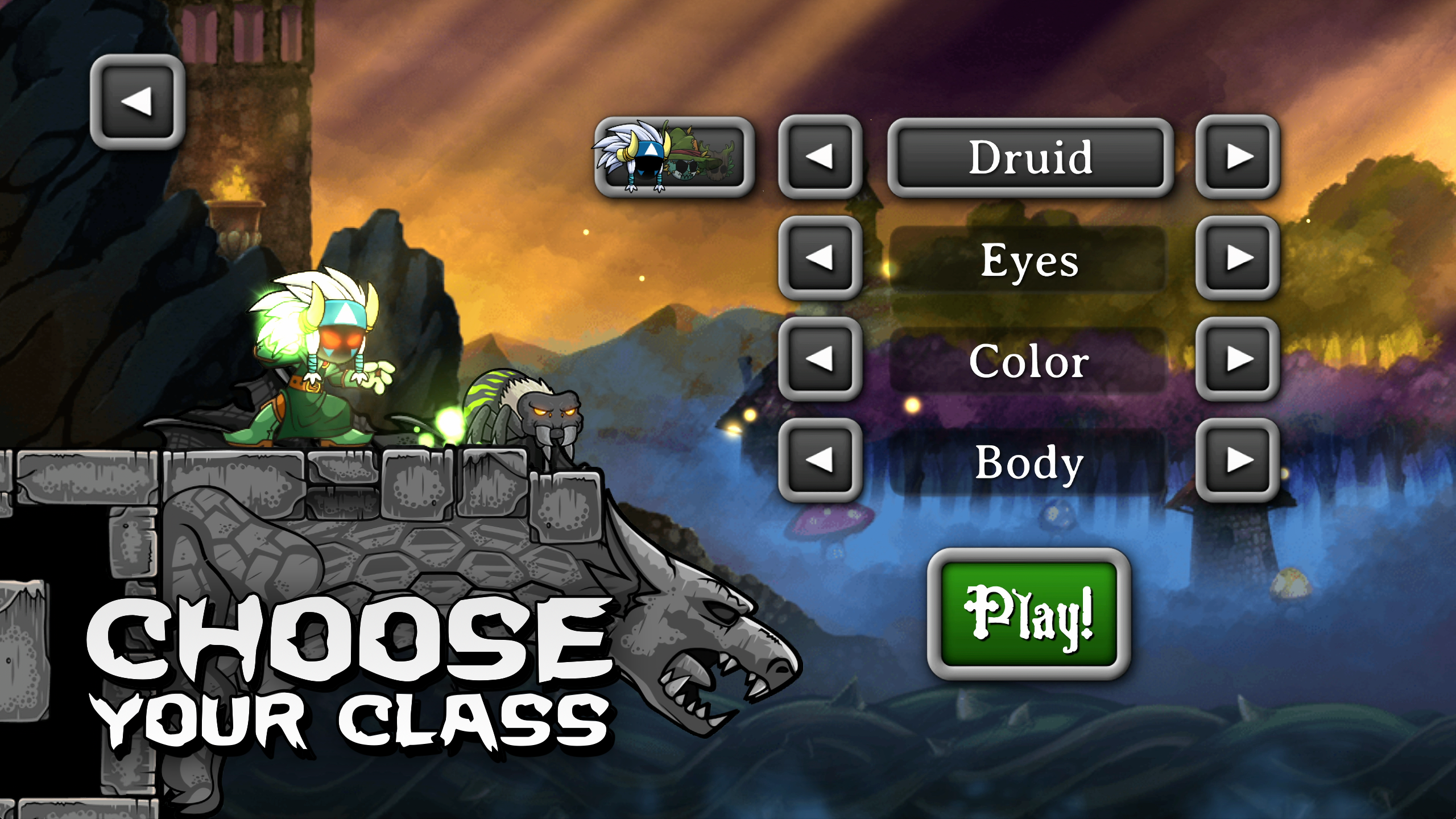 Magic Rampage Game Screenshot