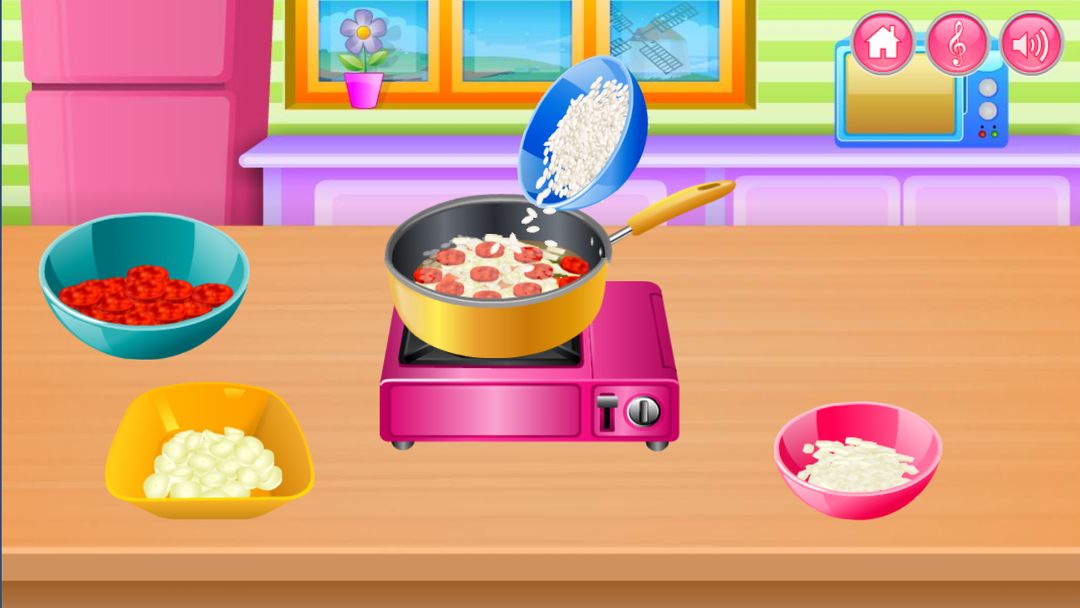 Cooking in the Kitchen game ภาพหน้าจอเกม