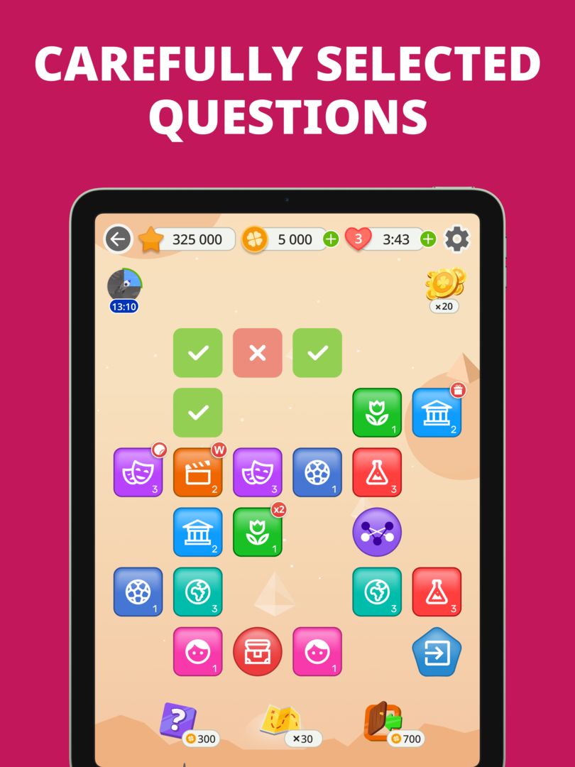 QuizzLand. Quiz & Trivia game ภาพหน้าจอเกม