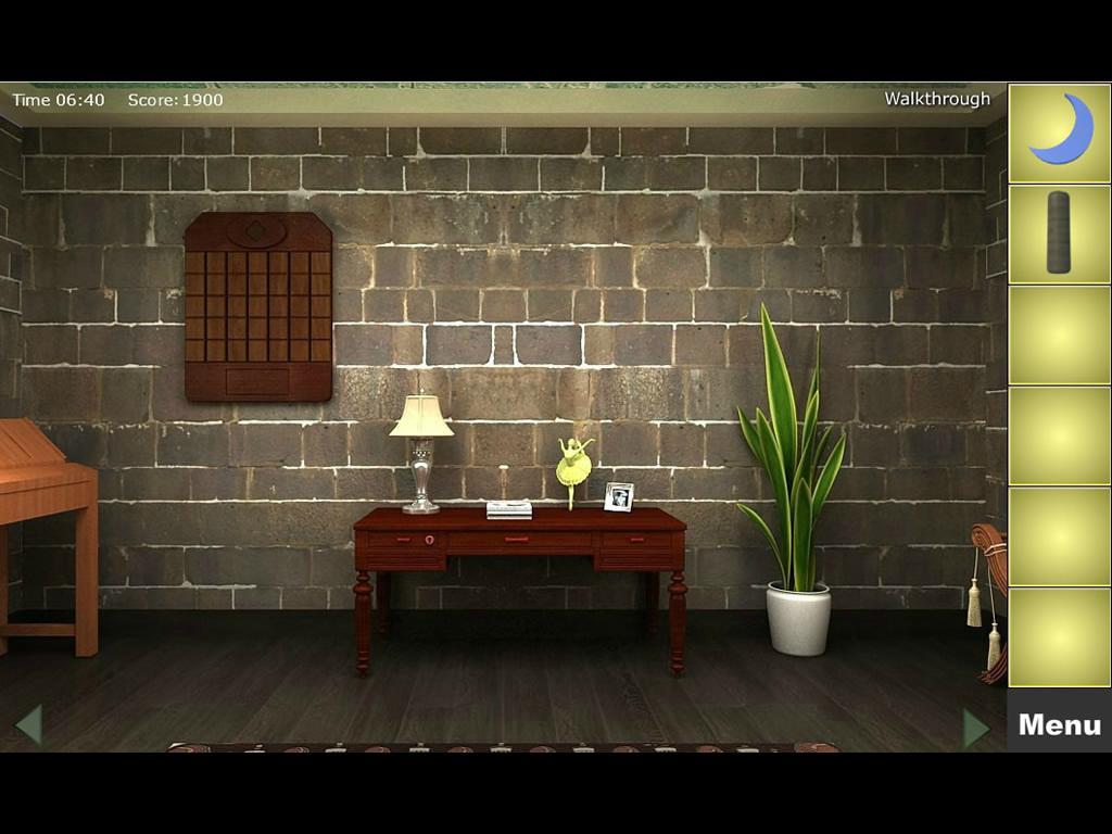 Скриншот игры Gloomy House Escape