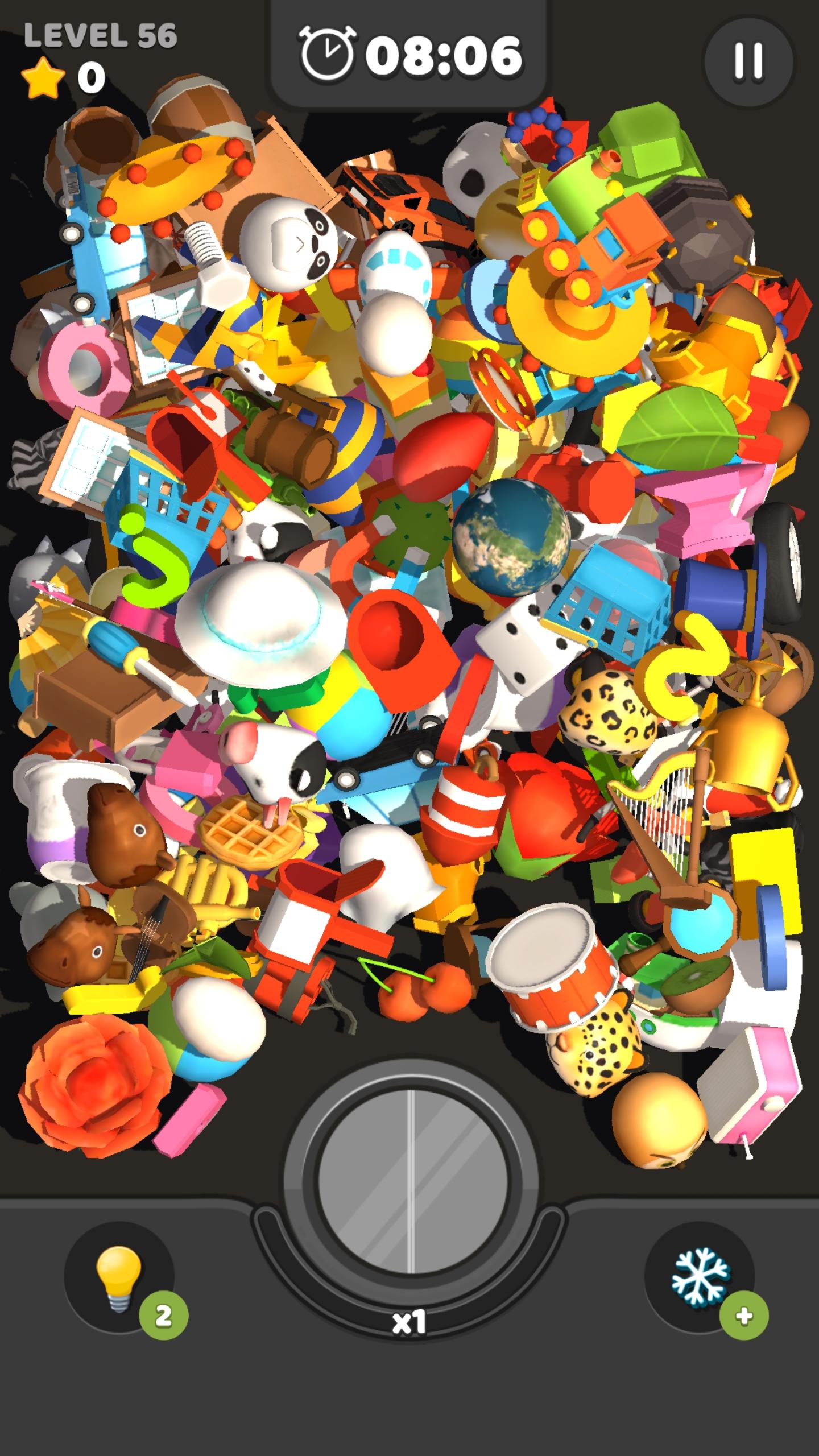 Screenshot of Match 3D Toys