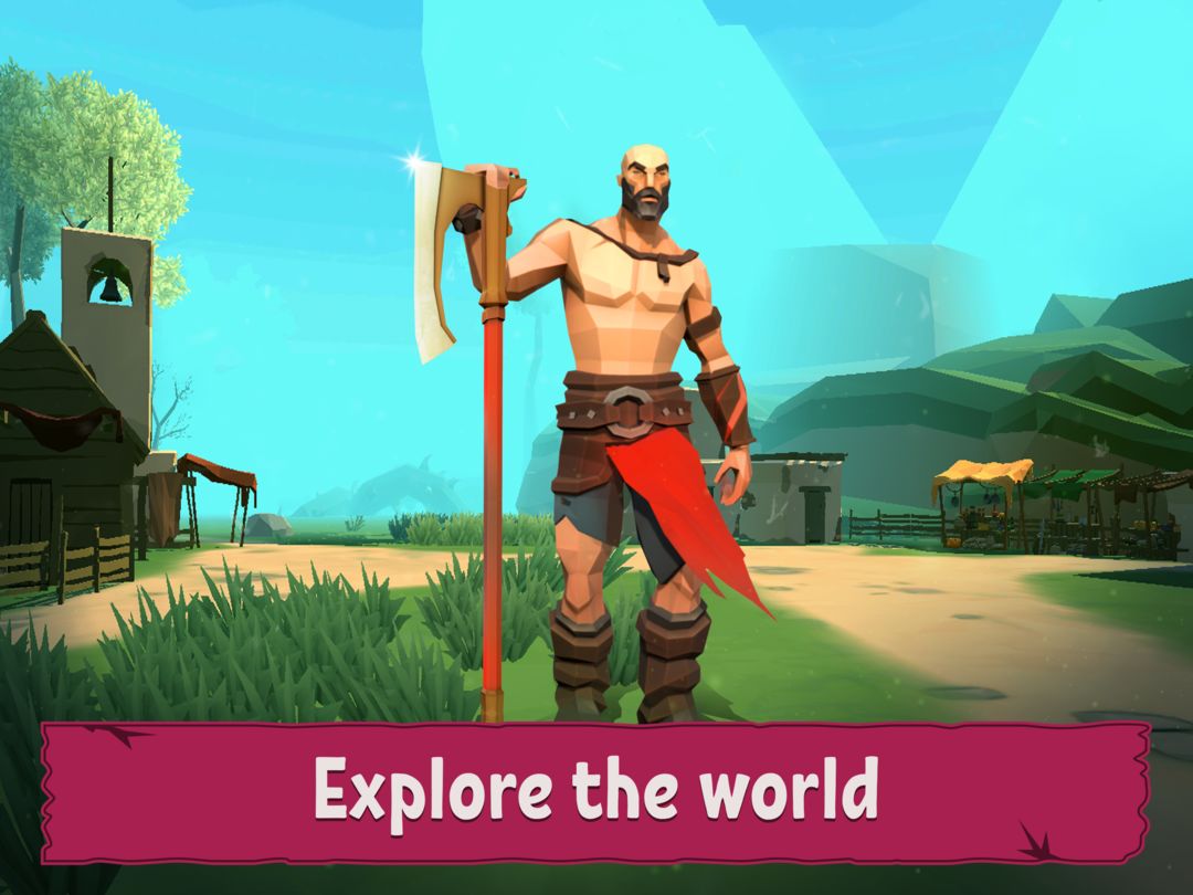 Screenshot of Ages of Vikings: MMO Action RPG
