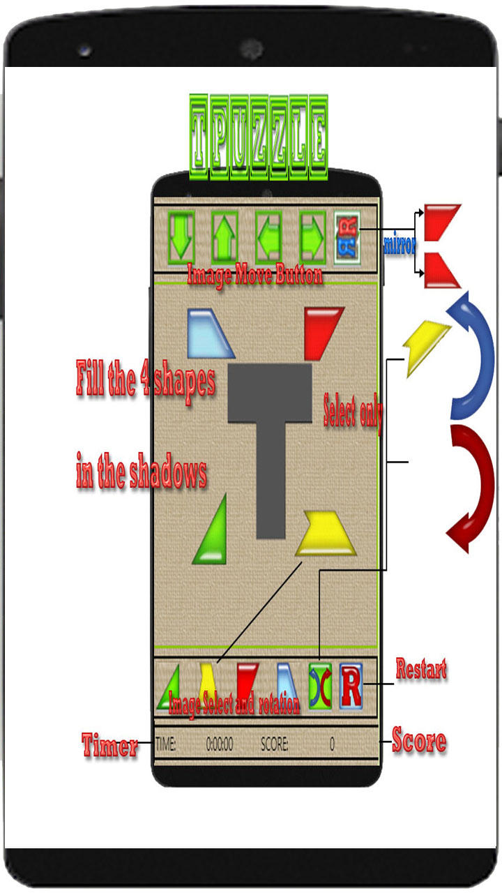 T Puzzle v001 Game Screenshot