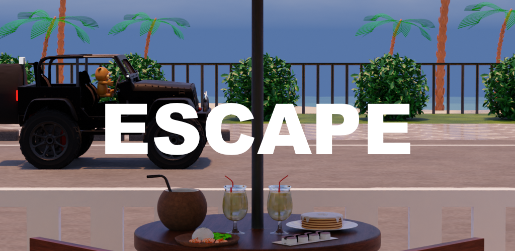 Banner of ESCAPE GAME Hawaiian Cafe 