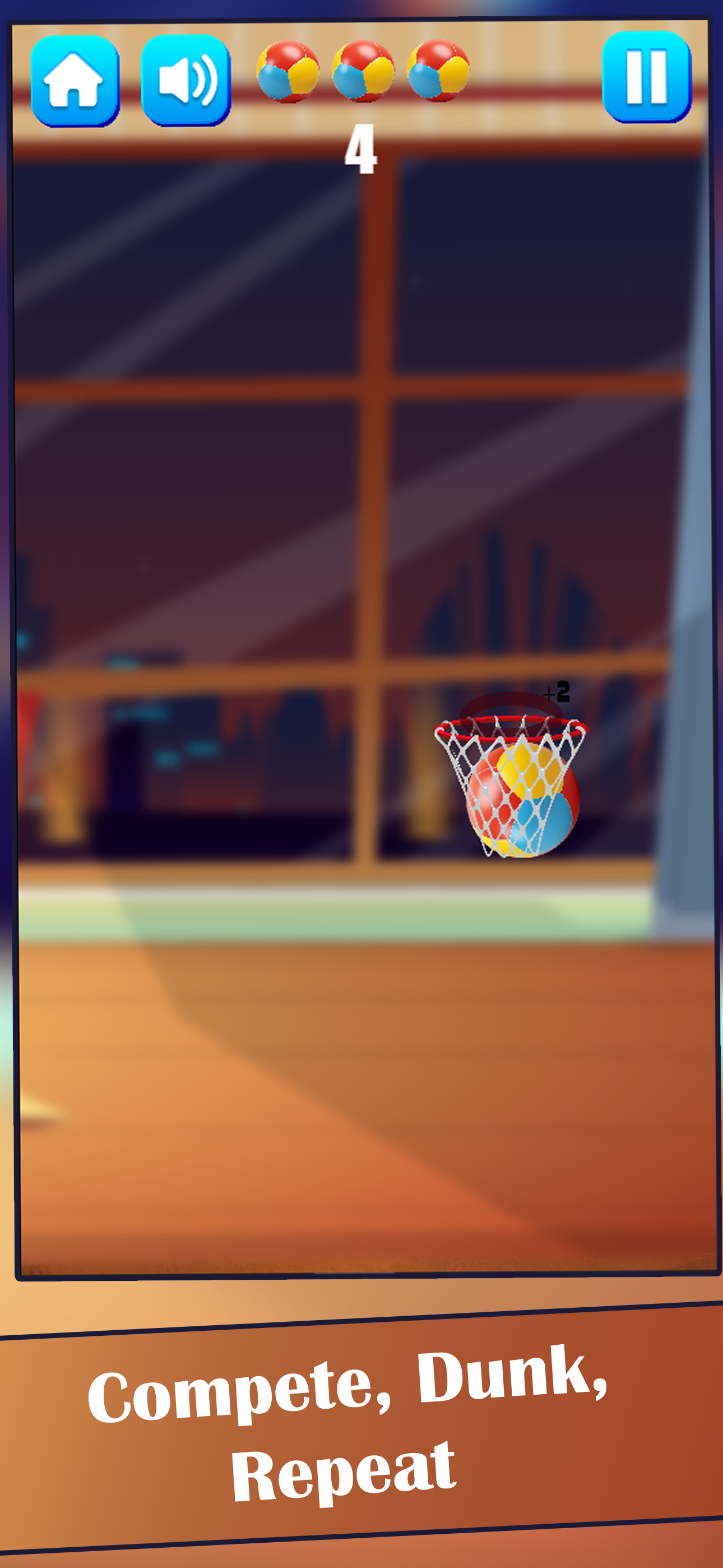 Screenshot of Dunk Mageddon