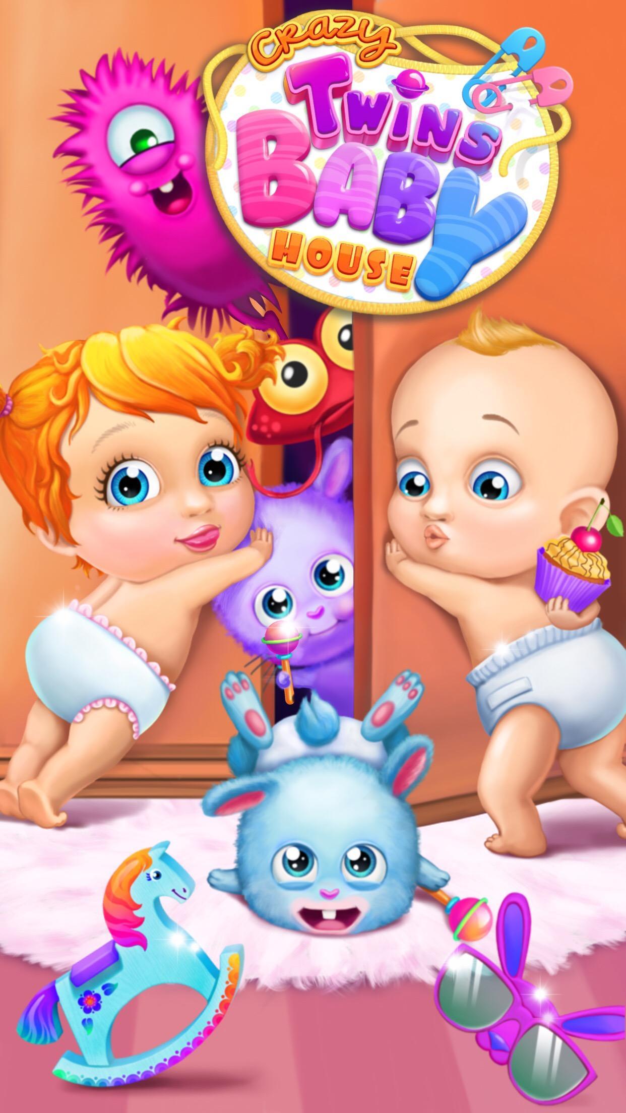 Crazy Twins Baby House 게임 스크린샷