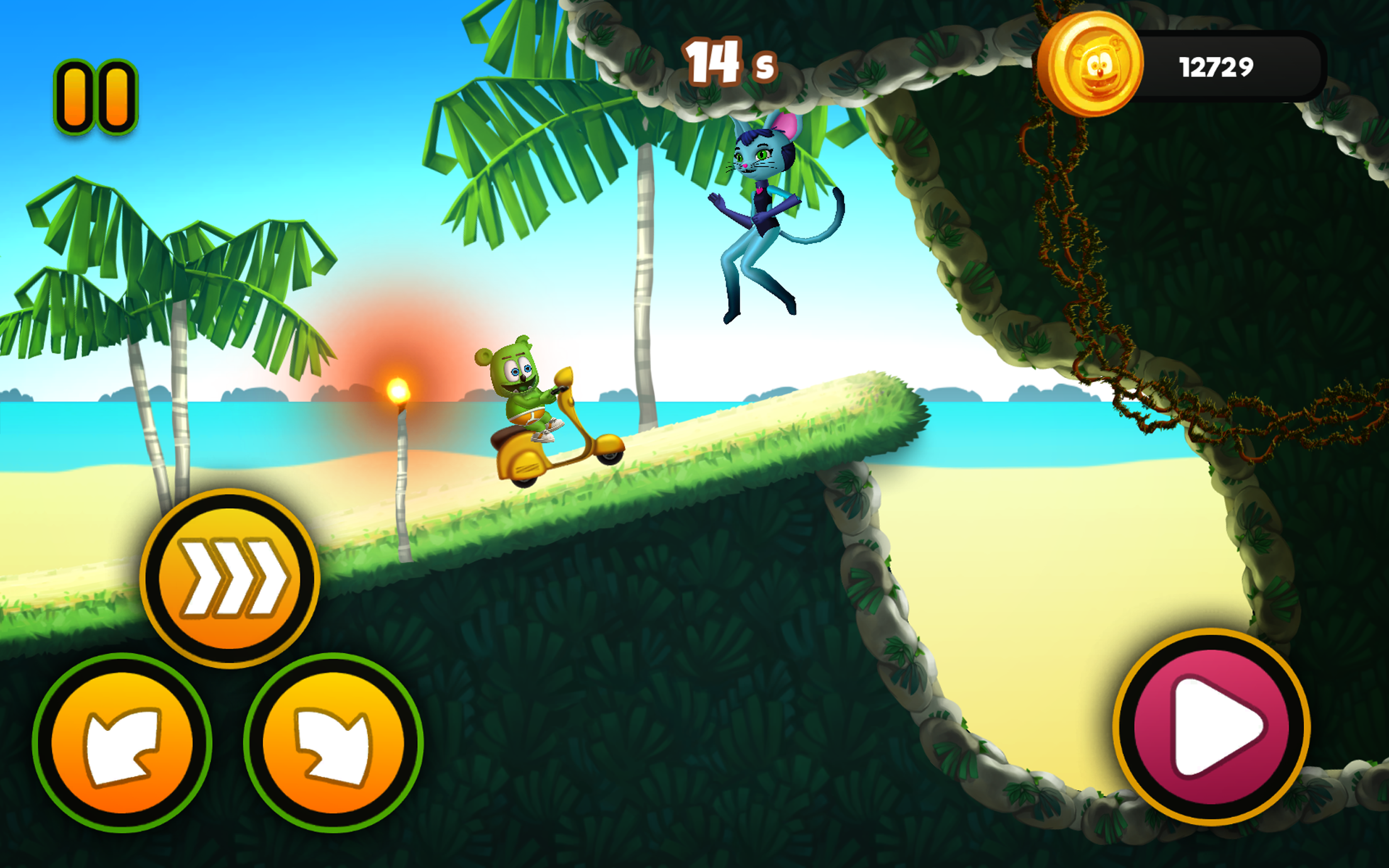 GummyBear and Friends speed racing 遊戲截圖