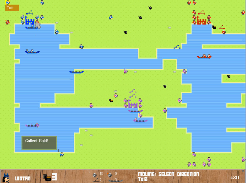Viking Invaders Game Screenshot