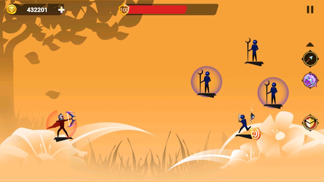 Screenshot of Matchstick War - Marksman King