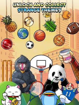 Cuplikan Layar Game Basket Fall
