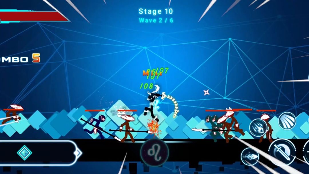 Stickman Ghost 2: Ninja Games遊戲截圖