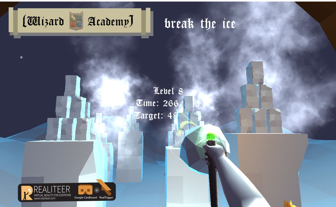 Screenshot of Wizard Academy VR