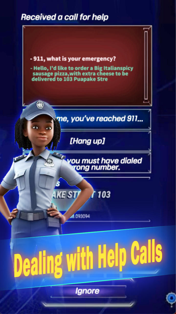 Captura de Tela do Jogo Emergency Response Commander