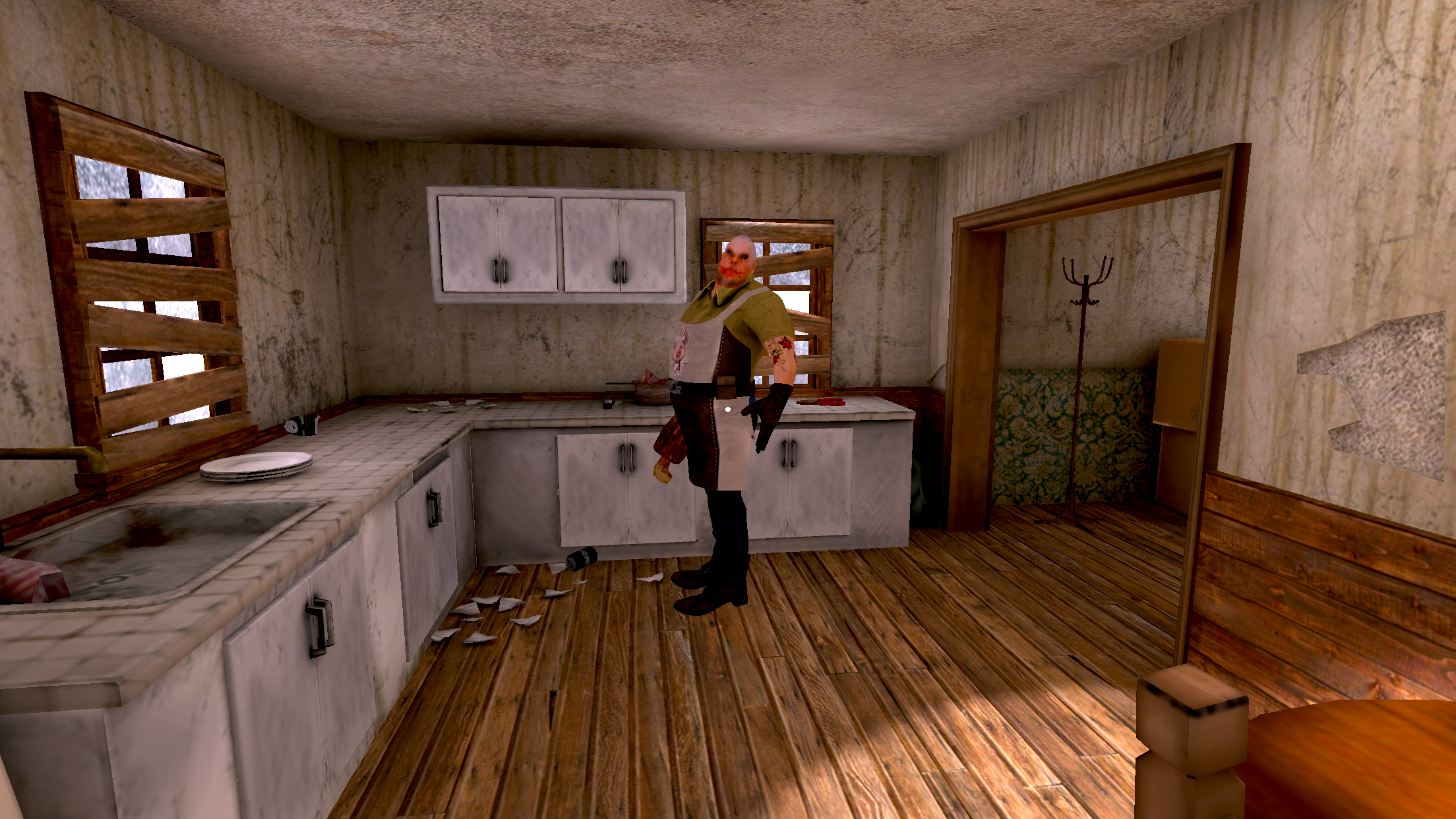 Screenshot of Mr Meat: Horror Escape Room
